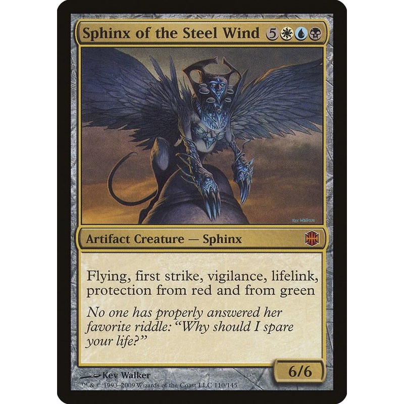 Sphinx of the Steel Wind – (Foil) Alara Reborn #110/145