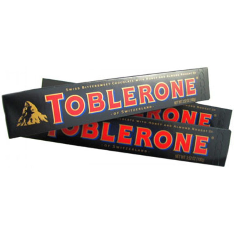 Toblerone – Dark Chocolate – 3.52 oz 20 count