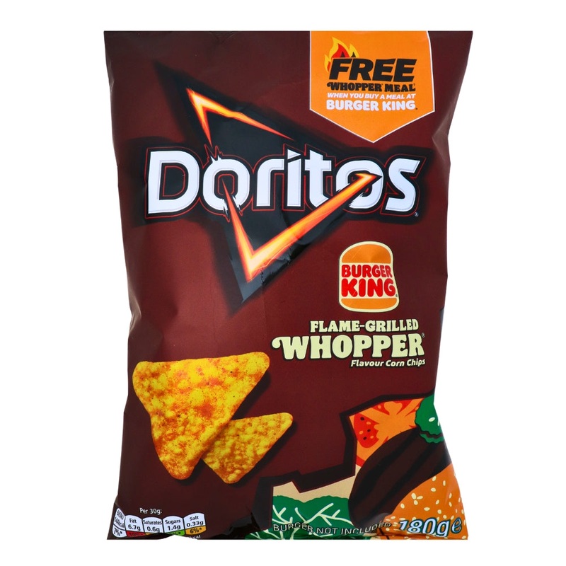 Doritos Burger King Flame Grilled Whopper (UK)