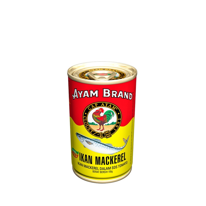 AYAM BRAND MACKEREL JITNEY 155G UNIT
