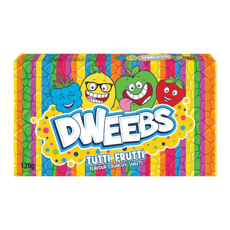 Dweebs Tutti Frutti Theatre Box 120g