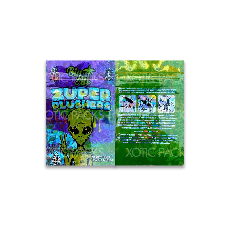 Zuper Plushers Mylar Bag 1 Gram 25