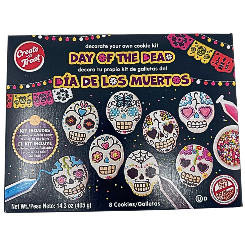Create-A-Treat Day of the Dead Cookie Kit – 14.3oz