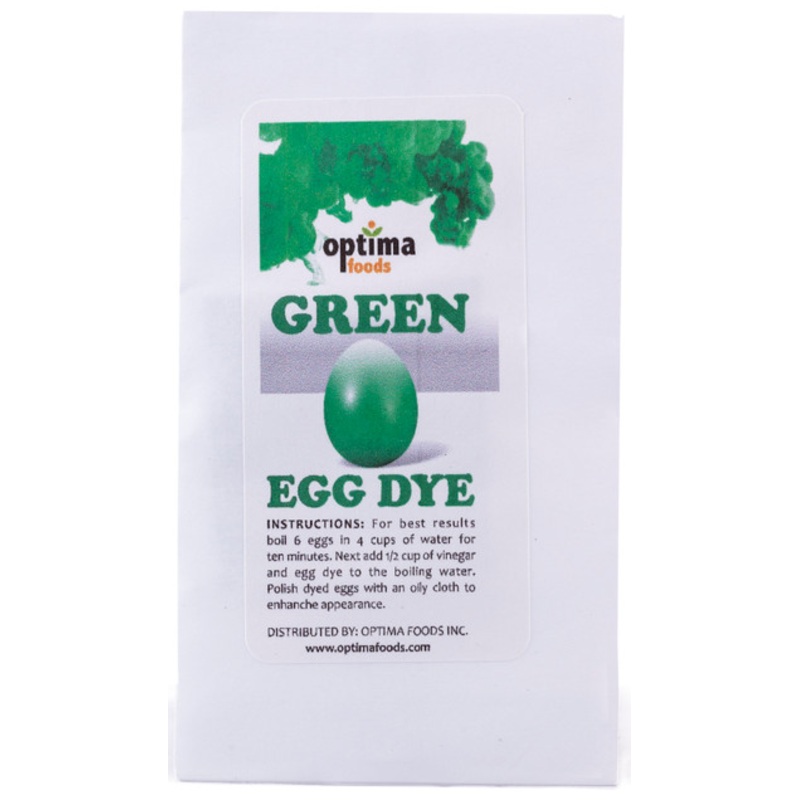 Egg Dye, Green (Optima) 1 pack