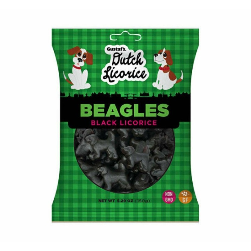 Gustaf Licorice Bags  – Beagles 5.29oz X 12 Units