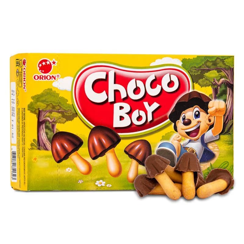 Orion Choco Boy Milk Chocolate Biscuits 48g