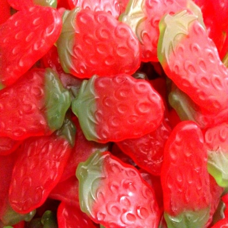 Pick and Mix Sweets – Haribo Giant Strawberries 250g
