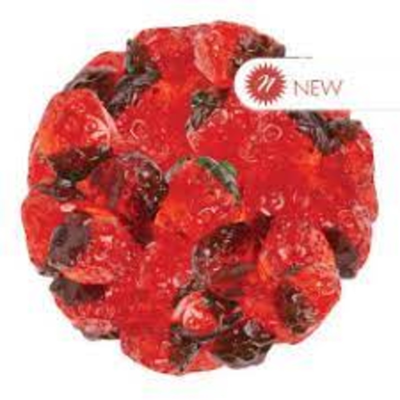 Chubby Gummy Strawberries 1LB