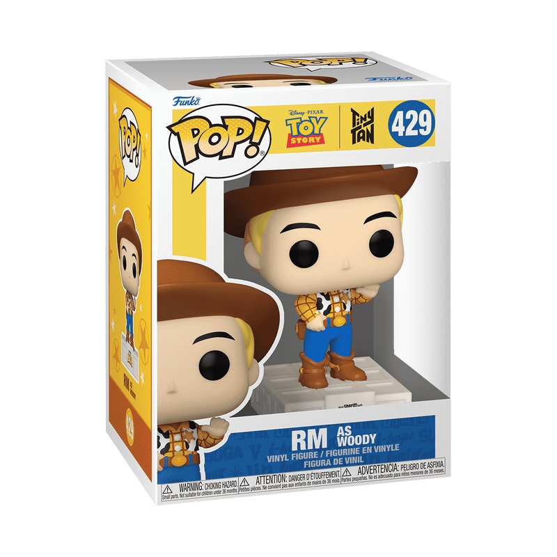 Funko Pop! Rocks: Toy Story x Tiny TAN – RM as Woody #429