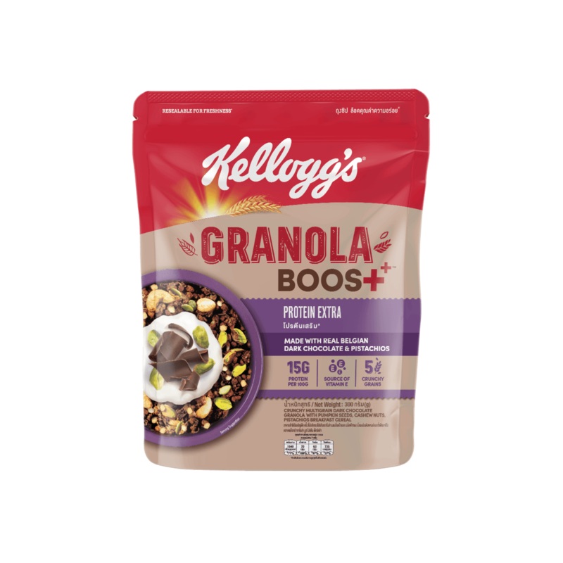 KELLOGGS GRANOLA BOOST PROTEIN EXTRA 200G