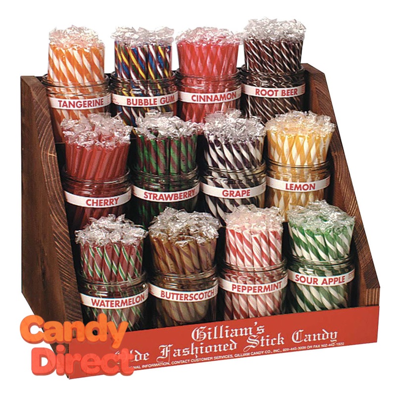 Old-Fashioned Sticks Display With Jars – 1ct