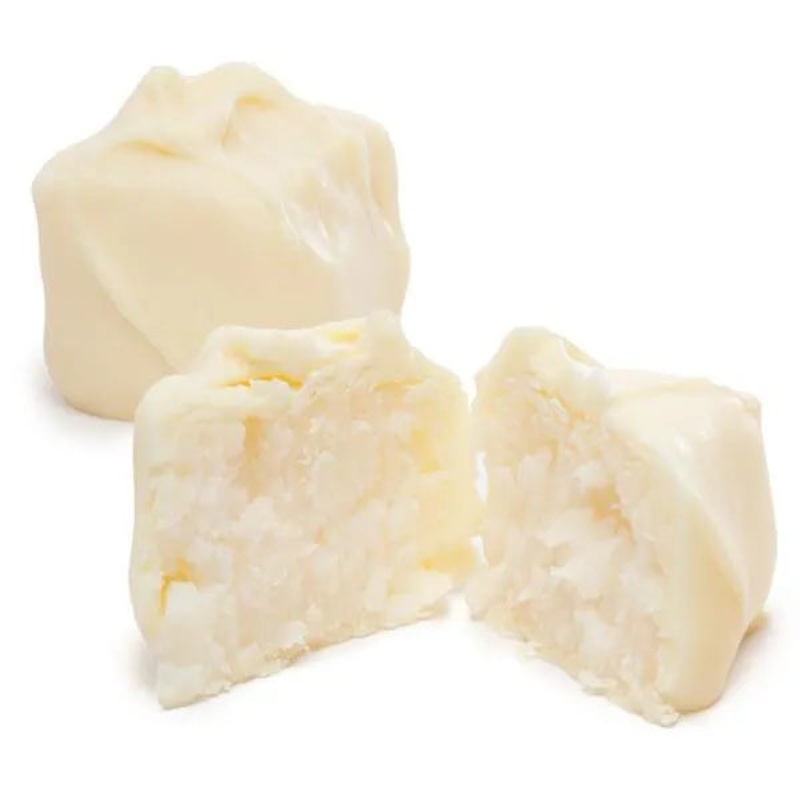 Asher’s White Chocolate Coconut Bon Bons: 6LB Box