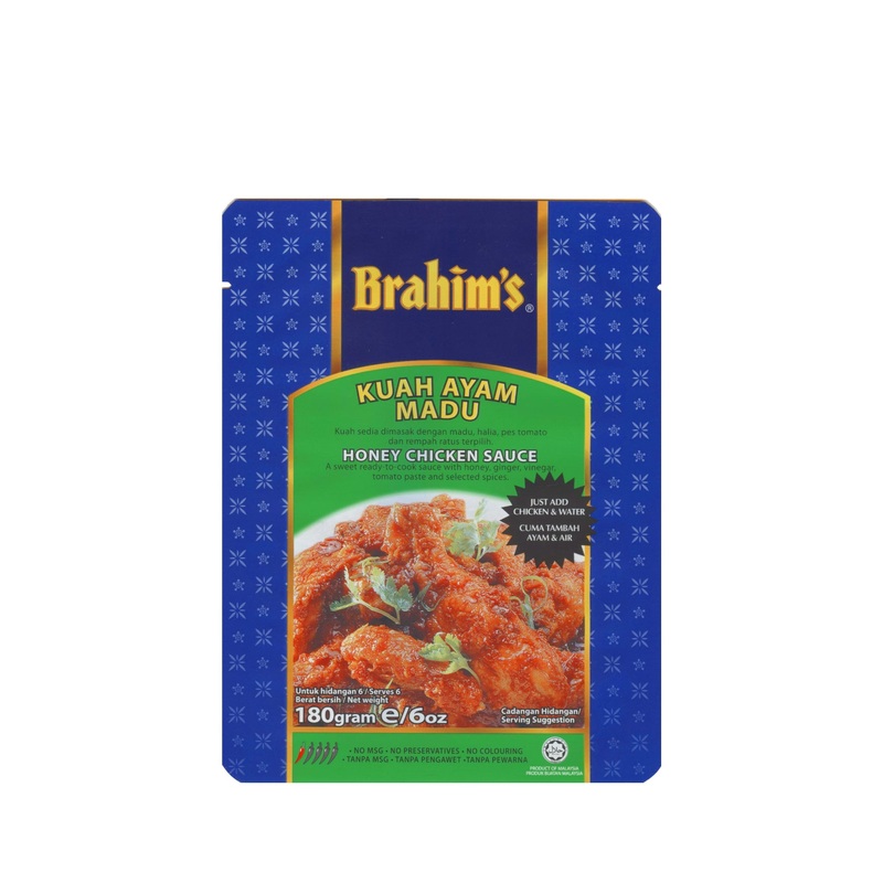 BRAHIMS KUAH AYAM MADU 180GM