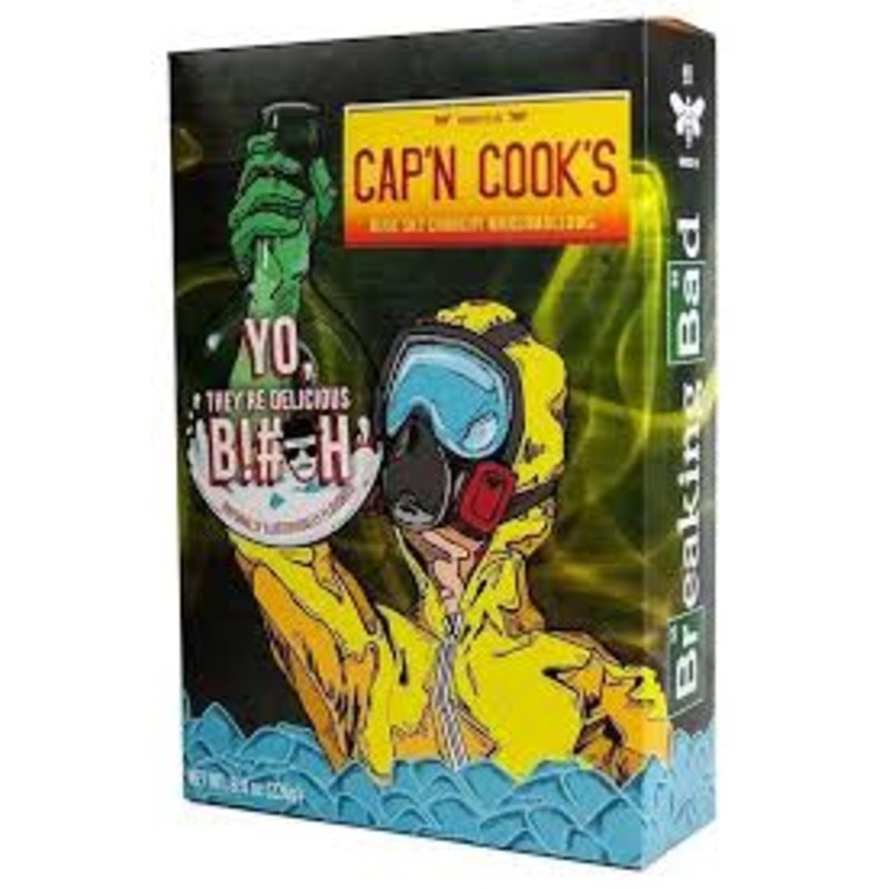 FYE Exclusive Cereal – Cap’n Cook’s Blue Sky Crunchy Marshmallows (Expired Cereal)