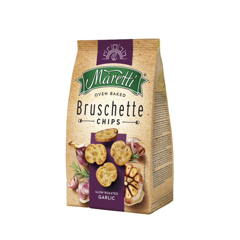 BRUSCHETTE MARETTI ROASTED GARLIC 70G UNIT