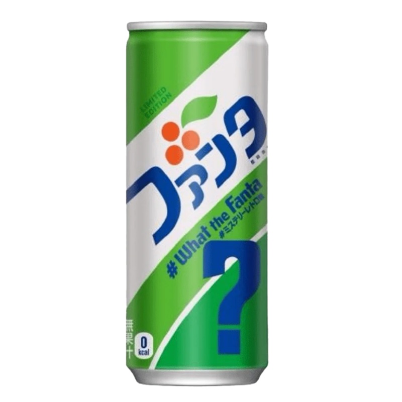 Fanta #whatthefanta Mystery Flavour (Limited Edition – Japan) – 8.4fl.oz (250ml) In Date