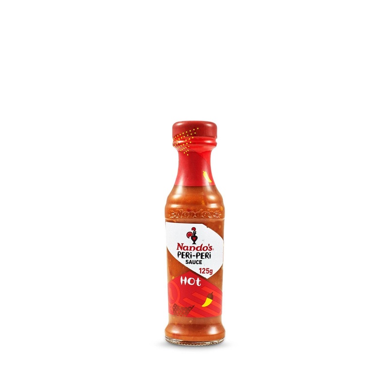 NANDOS HOT PERI-PERI SAUCE 125GM