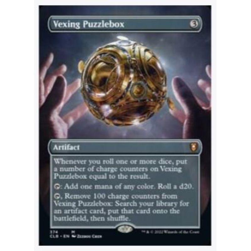 Vexing Puzzlebox (Borderless) – Commander Legends: Battle for Baldur’s Gate – #374