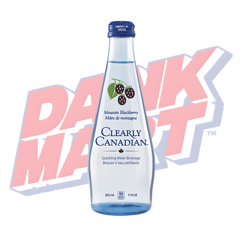 Clearly Canadian Sparkling Blackberry – 325ml