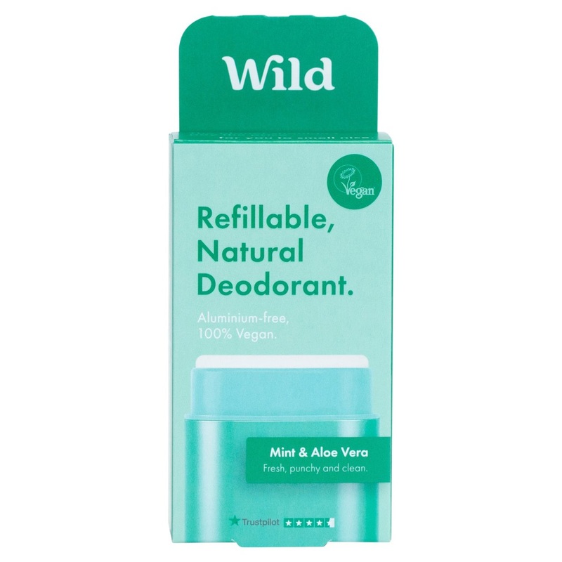 Wild Men’s Aqua Case and Mint & Aloe Vera Deo 40g