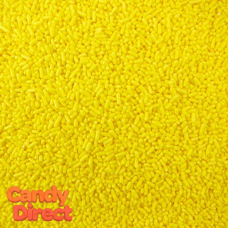 Yellow Sprinkles – 6lb Bulk