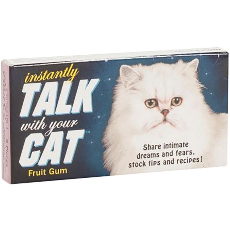 Blue Q Gum  Instantly Talk With Your Cat