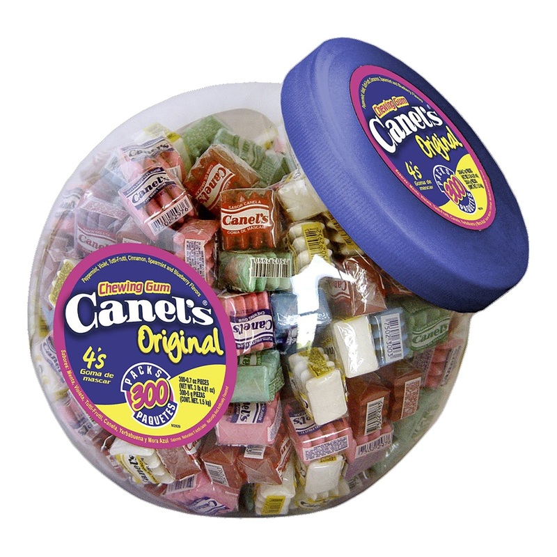 Canels 4 Pieces Gum Jar | 300ct, Tub
