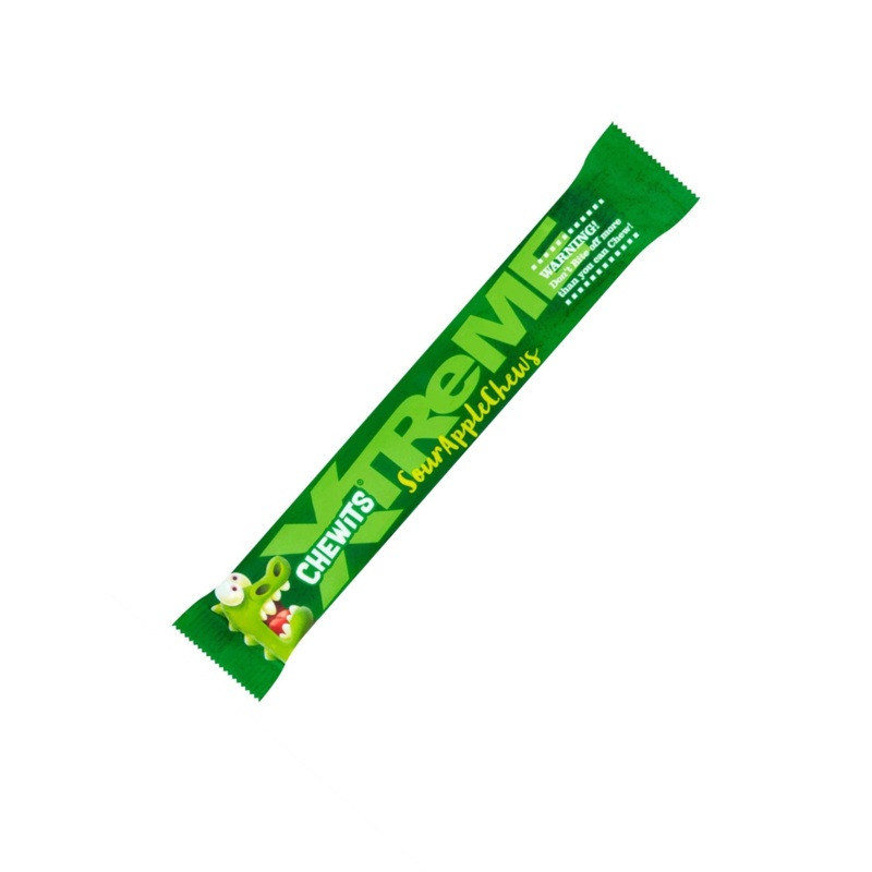 CHEWITS XTREME SOUR APPLE 30G