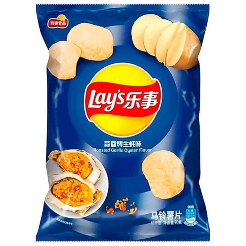 Lays  Roasted Garlic Oyster