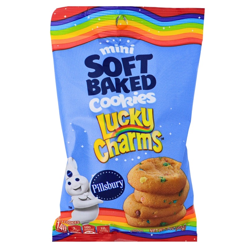 Pillsbury Mini Soft Baked Cookies Lucky Charms – 3oz