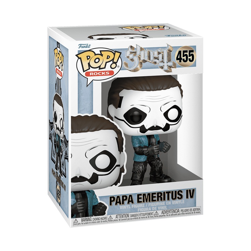 (DAMAGED) Funko Pop! Rocks: Ghost – Papa Emeritus IV #455