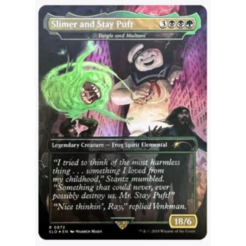 Slimer and Stay Puft – Yargle and Multani – Secret Lair Drop Series – #0872