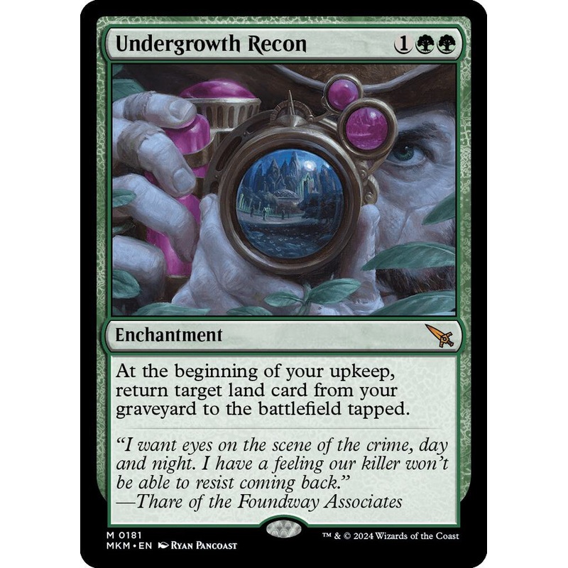 Undergrowth Recon (Foil) – Murders at Karlov Manor – 0181