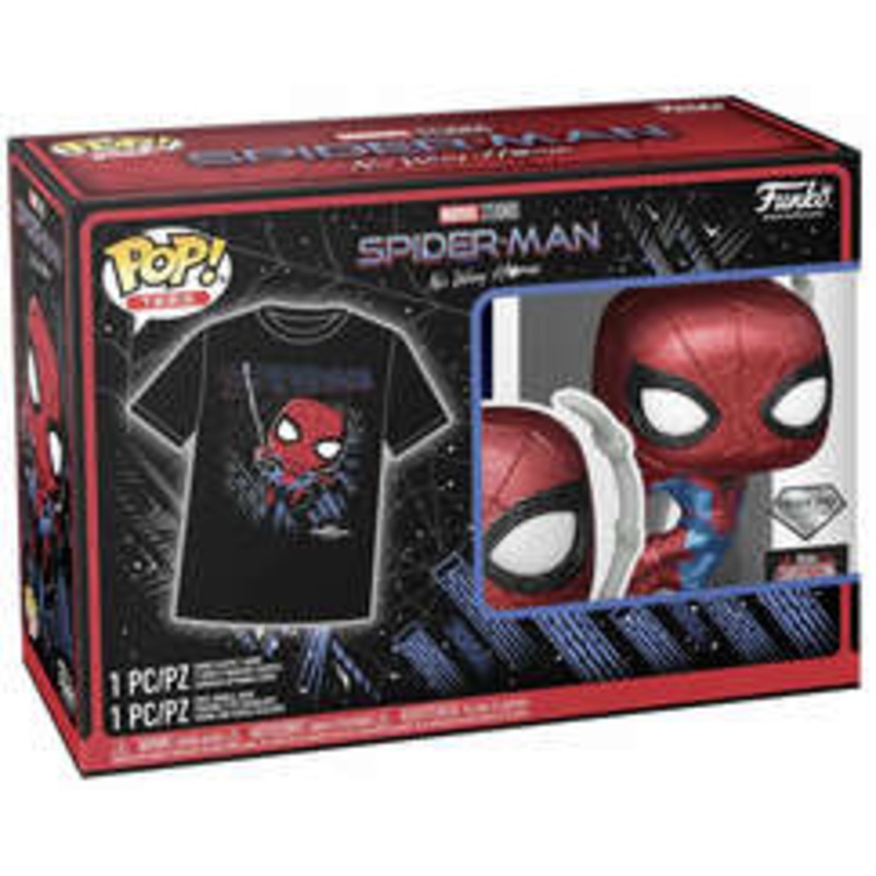 Funko Pop! Tees –  Spider-Man Pocket Pop & Tee (L) (Diamond Collection) (Targetcon 2023)