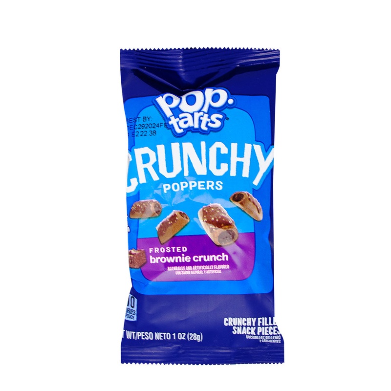 Pop-Tarts Crunchy Poppers Frosted Brownie Crunch 28g – 24 Pack