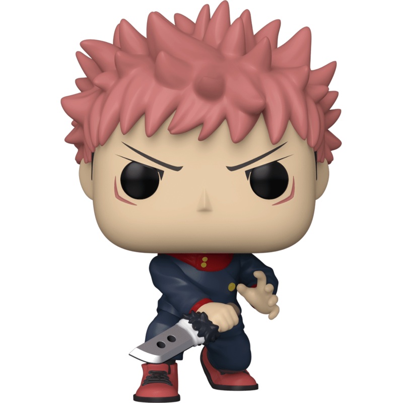 AUTOGRAPHED BY ADAM McArthur Funko Pop! Animation: Jujutsu Kaisen – Yuji Itadori With Slaughter Demon #1163 (PSA Cert: 2C55821)