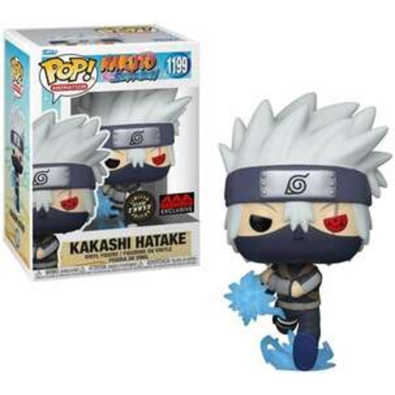 Funko Pop! Animation: Naruto Shippuden – Young Kakashi Hatake (Glow in the Dark Chase) (Sharingan) (AAA Anime Exclusive) #1199