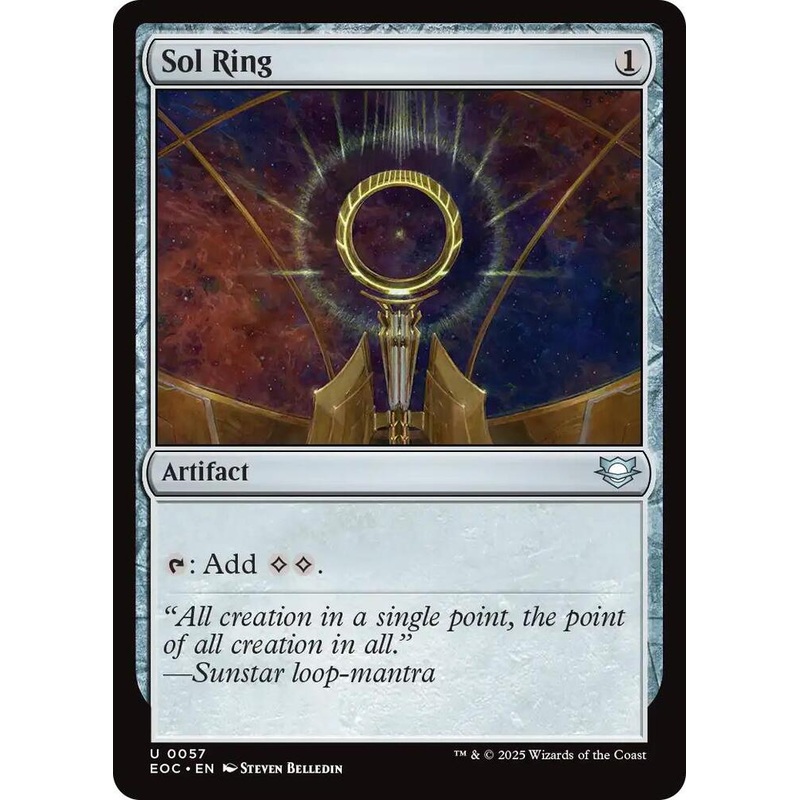 Sol Ring – Commander: Edge of Eternities – #0057