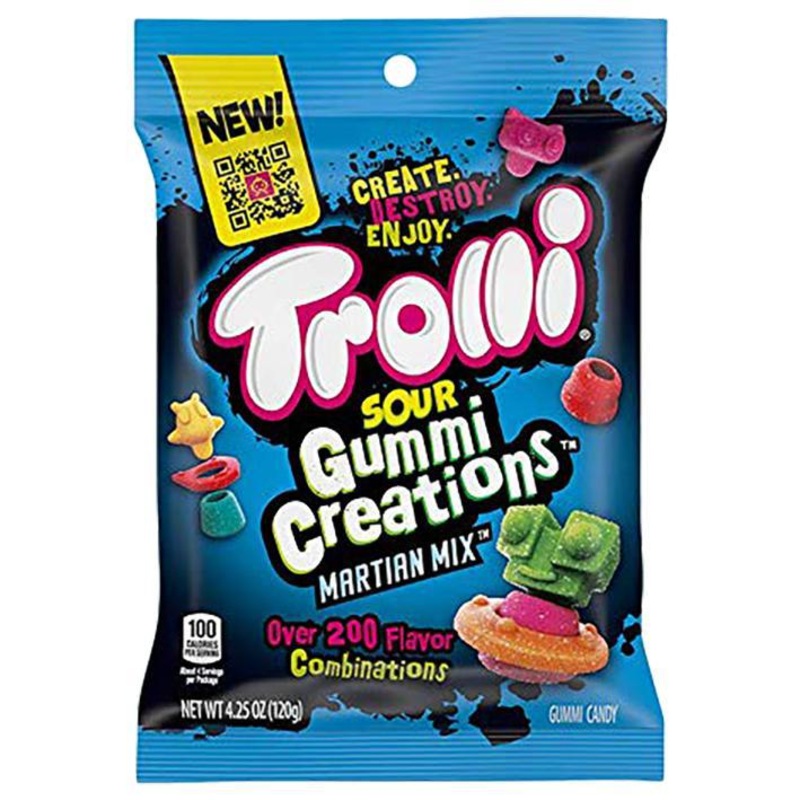 Trolli Sour Gummi Creations Martian Mix