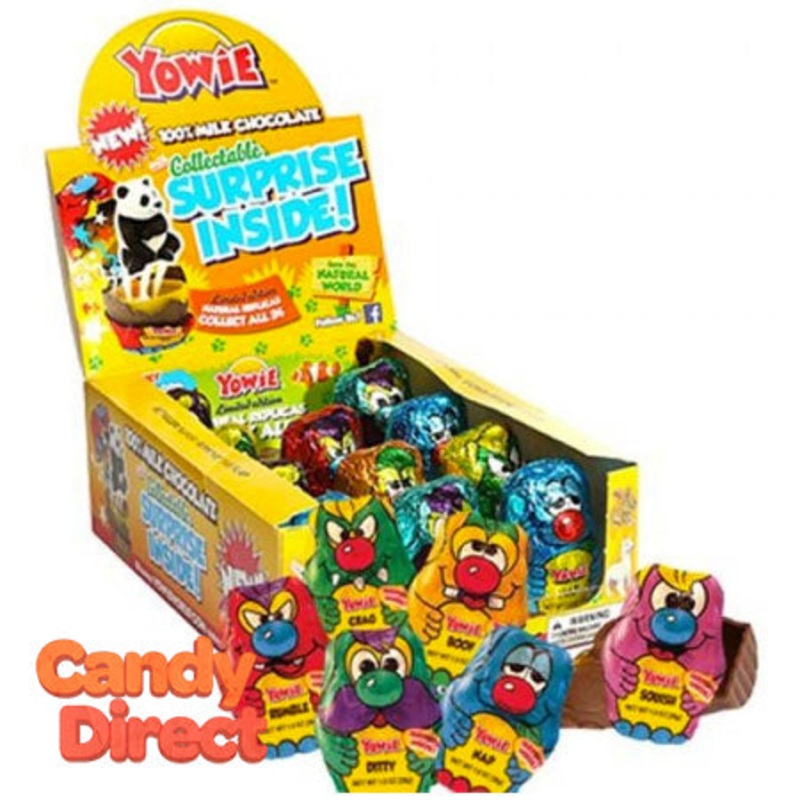 Yowie Chocolate Candy with Toy Inside – 12ct