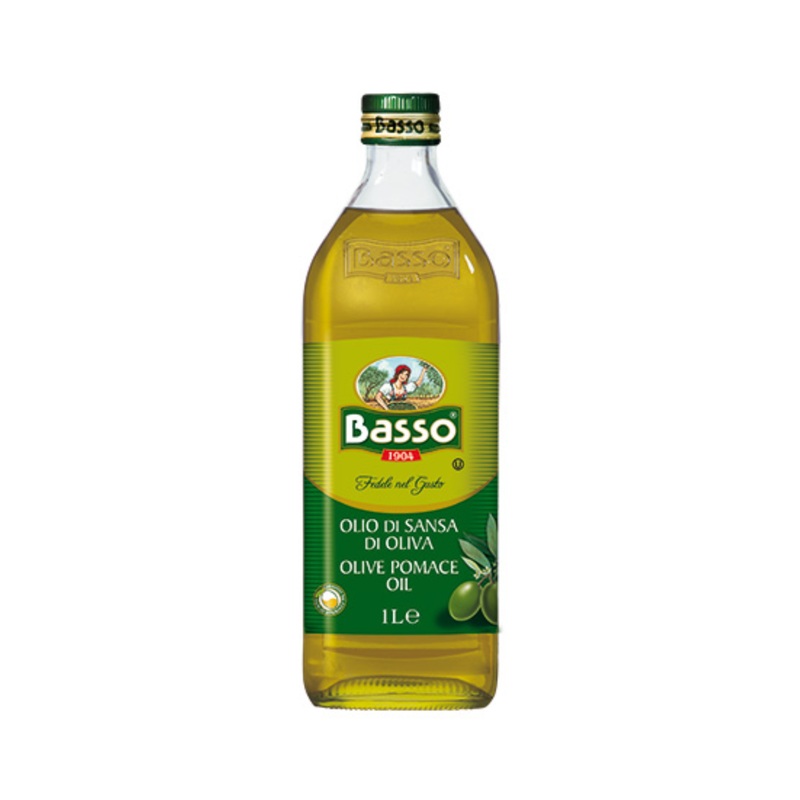 BASSO POMACE OLIVE OIL 1L UNIT