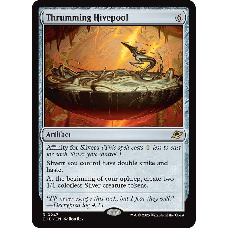 Thrumming Hivepool (Foil) – Edge of Eternities #0247