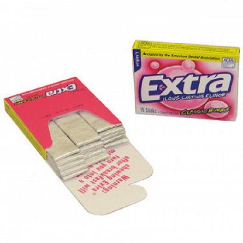 Wrigley’s Extra Bubble Gum – Slim 10ct