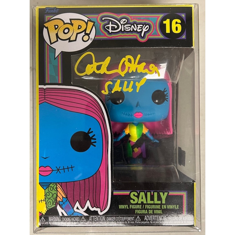 AUTOGRAPHED by Catherine O’Hara – Funko Pop! Disney: The Nightmare Before Christmas – Sally (Blacklight) (OC Celebrity Marketing Cert) #16