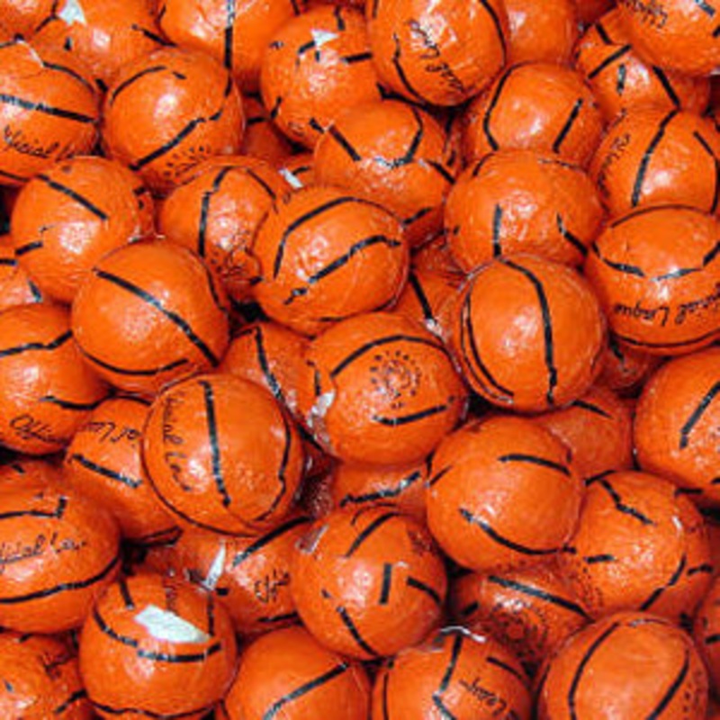 Chocolate Basketballs – 5lb Bag