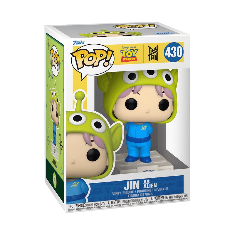 Funko Pop! Rocks: Toy Story x Tiny TAN – Jin as Alien #430