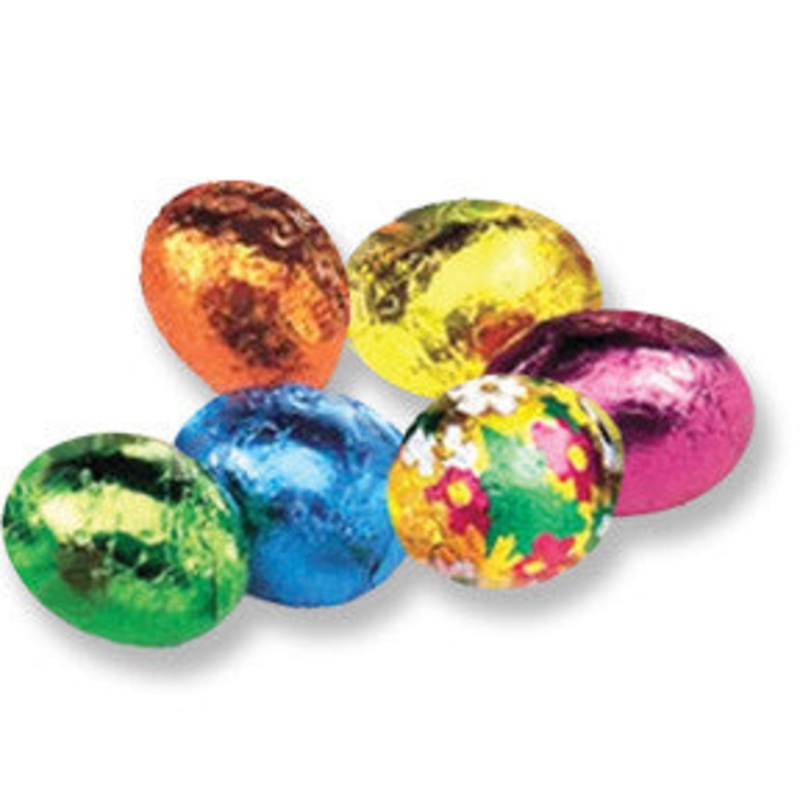 Milk Chocolate Foiled Eggs