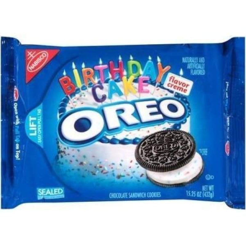 Oreo Birthday Cake Family Size – 17oz
