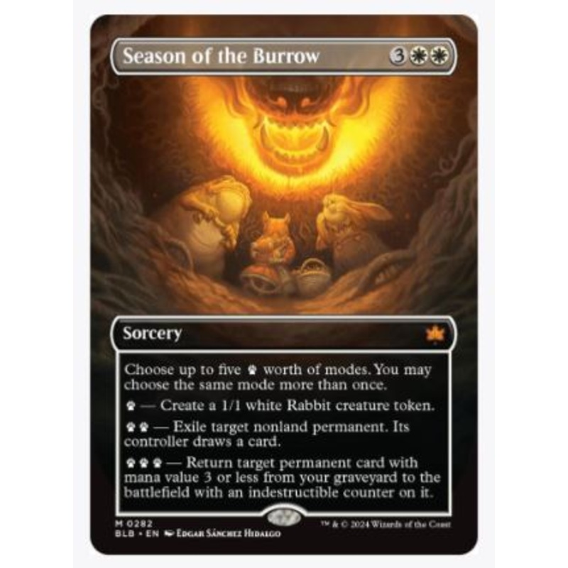 Season of the Burrow (Borderless) – Bloomburrow – #0282