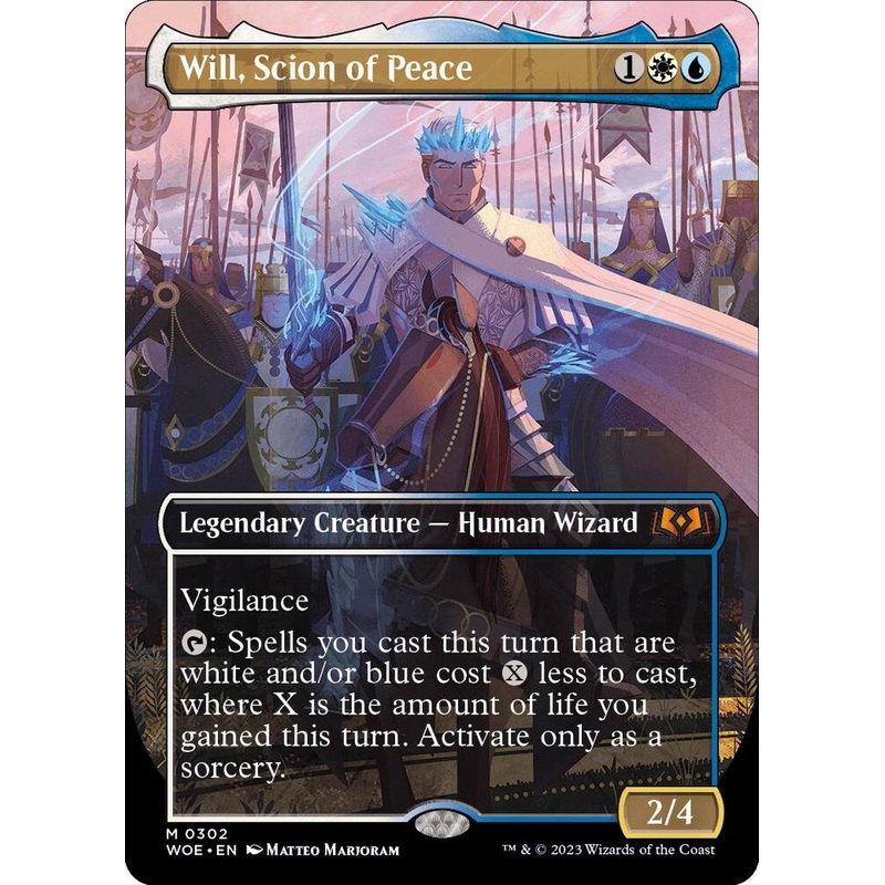 Will, Scion of Peace (Borderless) – Wilds of Eldraine – #0302